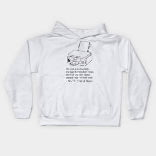 Fax Machine Kids Hoodie